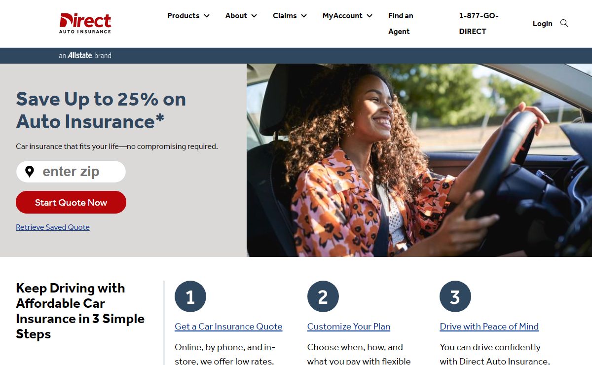 Auto Insurance - Get a Free Quote Today | Direct Auto