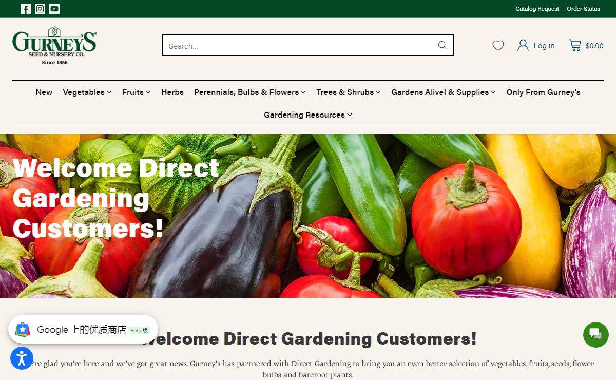 Gurney's - America's Most Complete Seed and Nursery – Gurneys