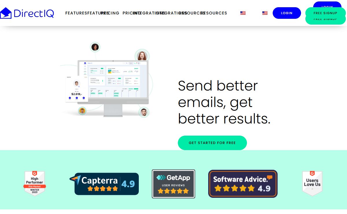 DirectIQ - #1 Email marketing automation software for SMBs & startups