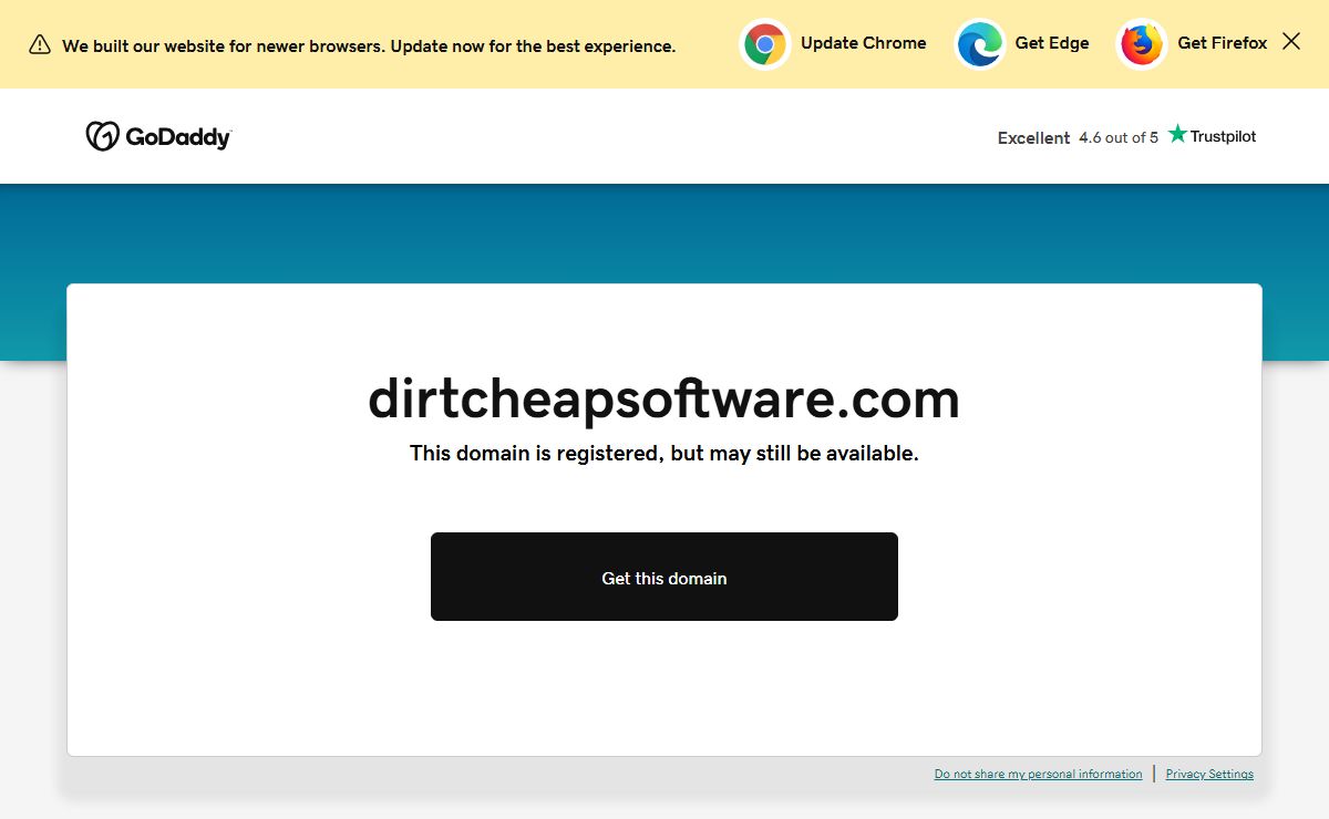 dirtcheapsoftware.com