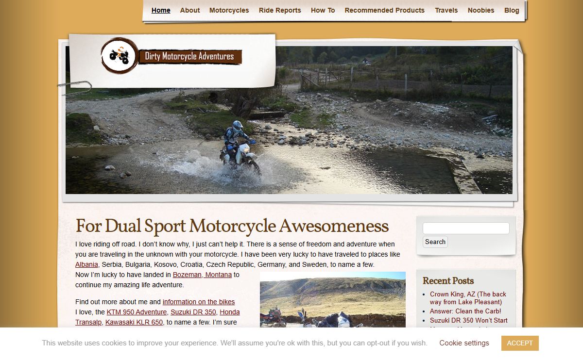 Dirty Motorcycle AdventurersDirty Motorcycle Adventures | Off road motorcycle riding around the world!