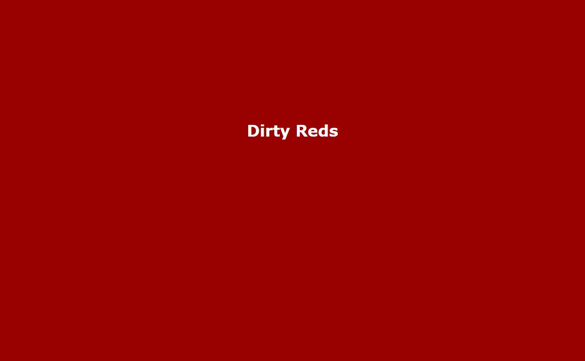 Dirty Reds Cricket Club