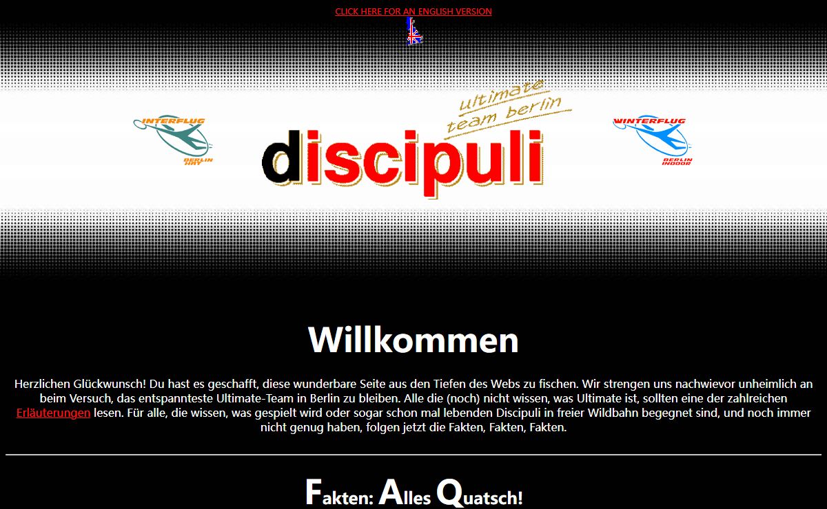 Discipuli Home Page