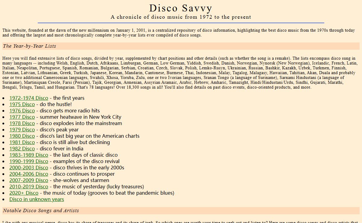 Disco Savvy: Quality Disco Music Albums - dance 1970s 1980s house 80's