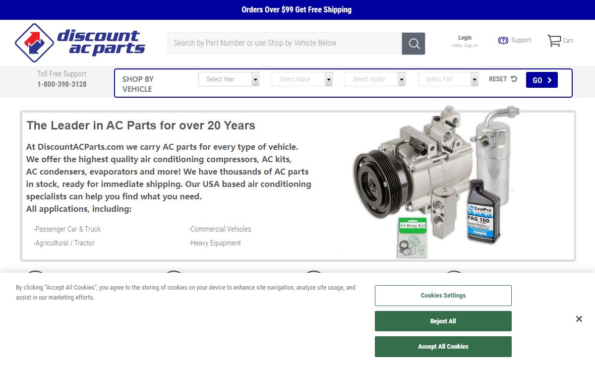AC Compressor, Condenser, Evaporator and More A/C Parts at Wholesale Prices - Discount AC Parts