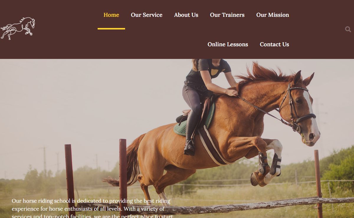 Home - Best Horse Riding School