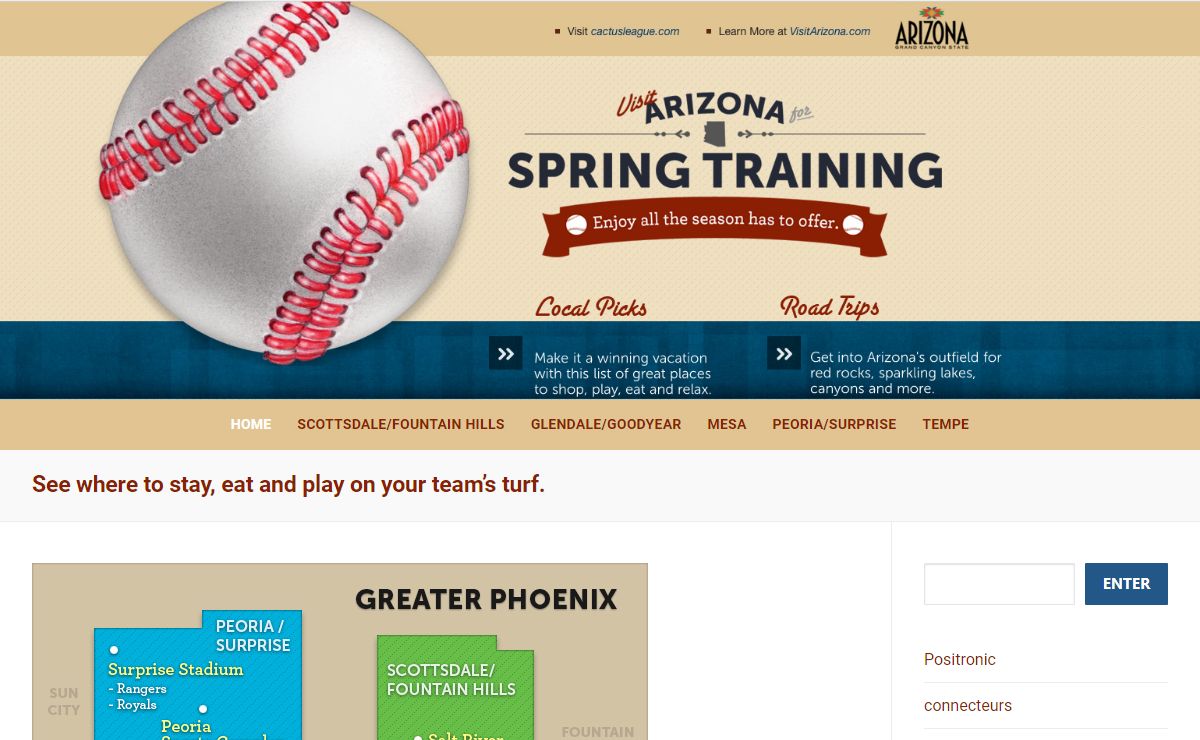 AZ Spring Training Guide – Arizona Office of Tourism