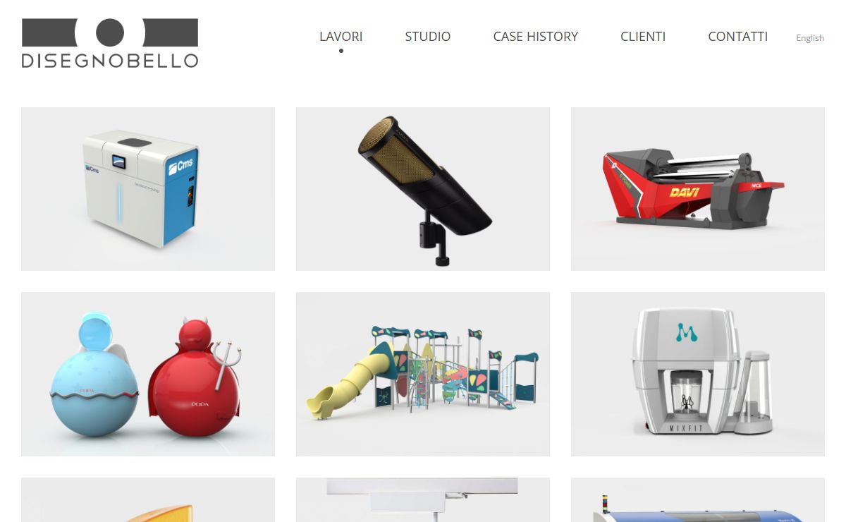 Disegnobello industrial design - Bergamo Milano Italy