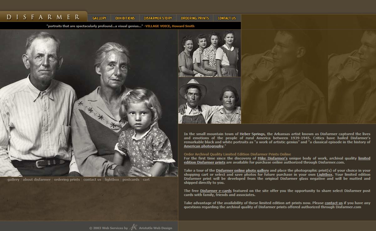 View buy Disfarmer black and white photographs of rural America in the 1940's