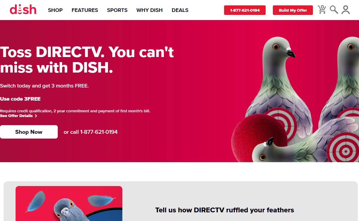 DISH Satellite TV Provider – Official Site | Call 1-855-644-0067