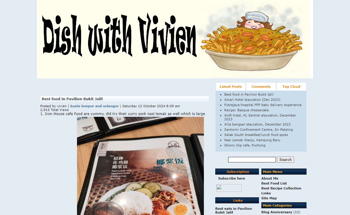 Food Blog Malaysia | Kuala Lumpur and Selangor kl | Dish With Vivien
