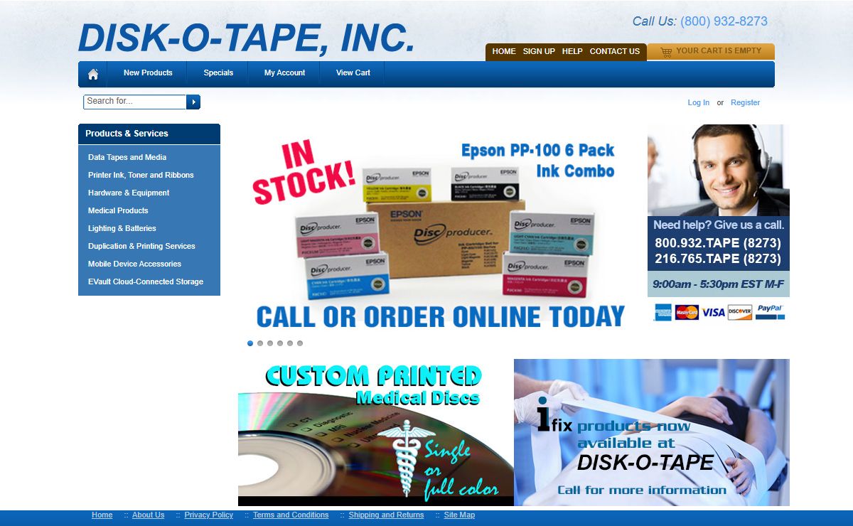 Disk-O-Tape, Inc.