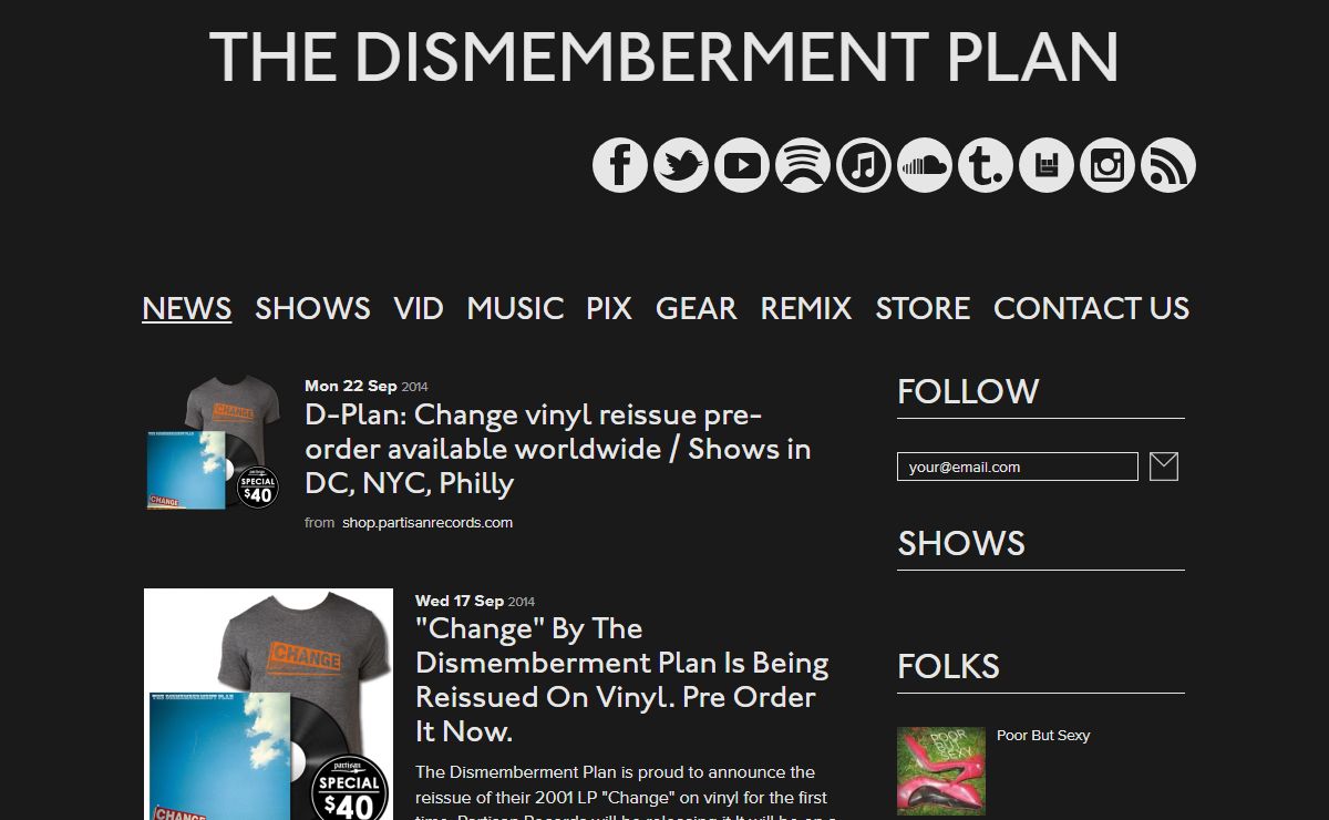 The Dismemberment Plan