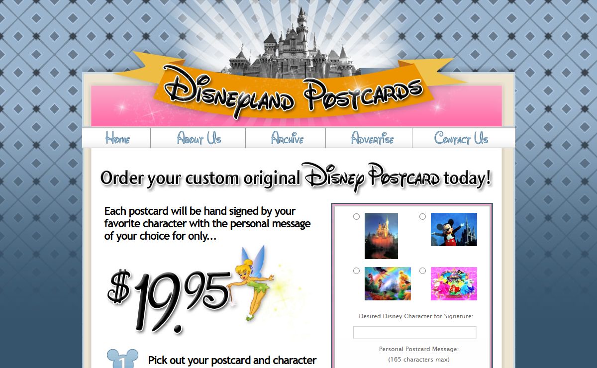 Disney Postcards | Disneyland Postcards | Disney World Postcards
