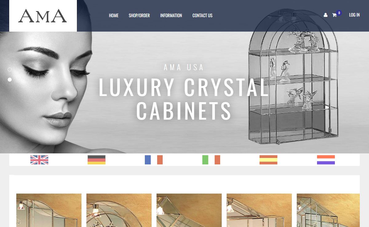 Display Cabinets Swarovski Crystal - Curio Cabinets also for Swarovski Crystal - Display Cases Swarovski