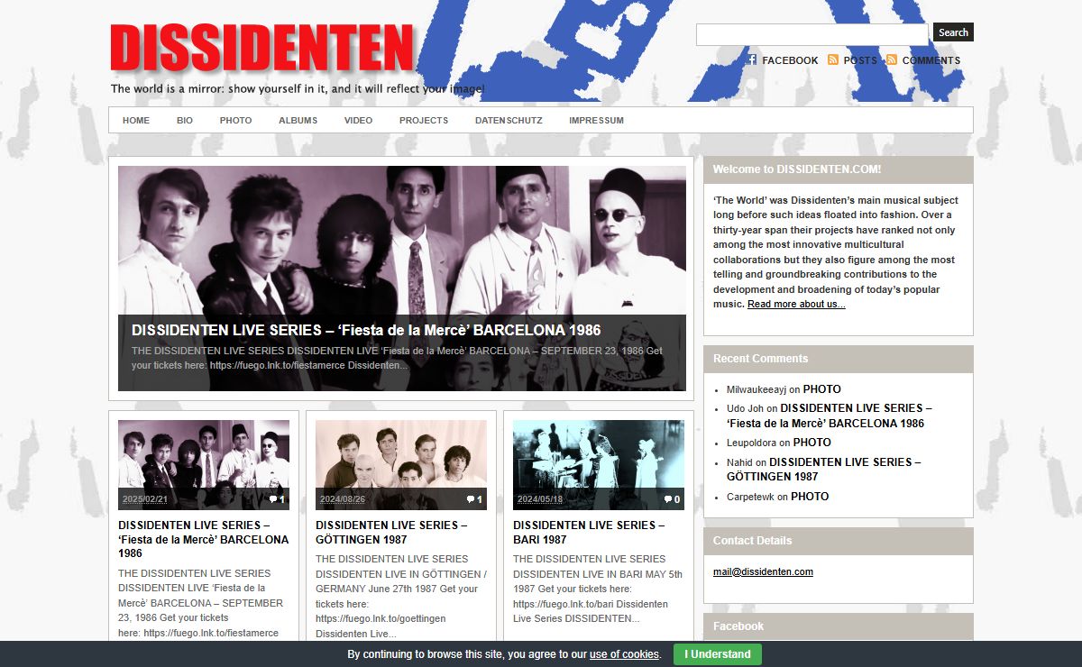 DISSIDENTEN | Godfathers of Worldbeat + Worldmusic