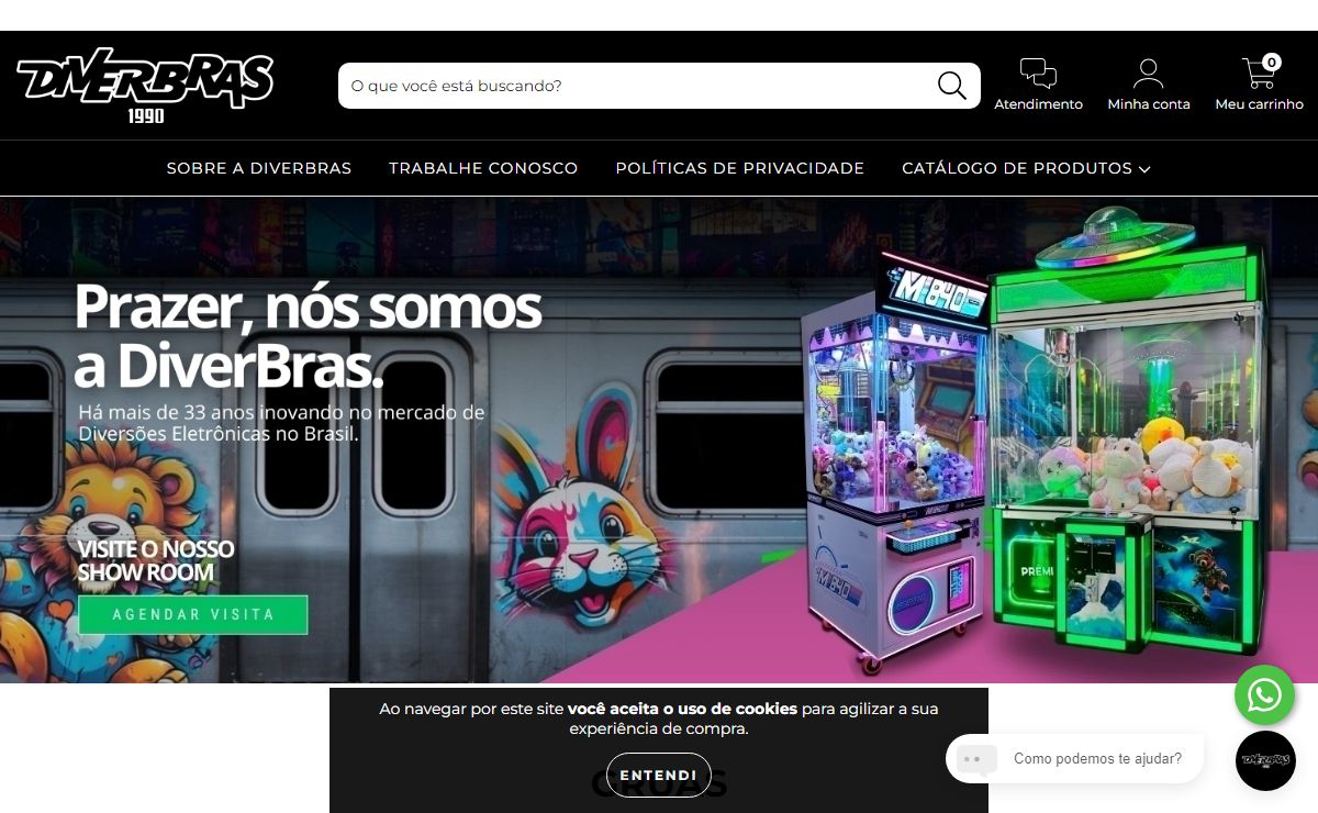 Loja online de Diverbras