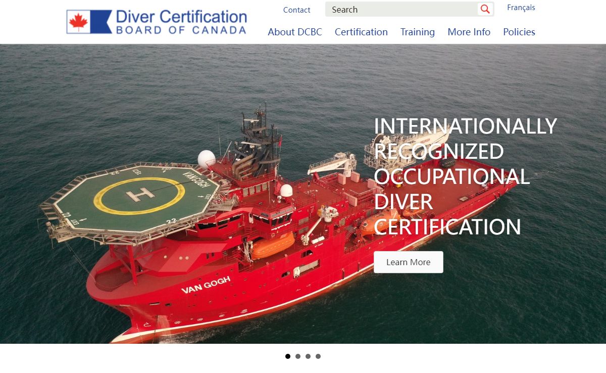 Diver Certification Board of Canada: World's Highest Standard of Diver Certification