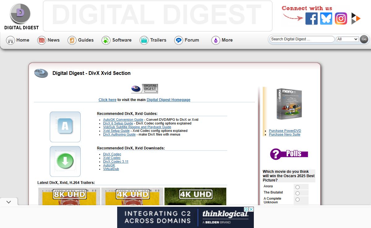 DivX Xvid News, Guides and Downloads - Digital Digest