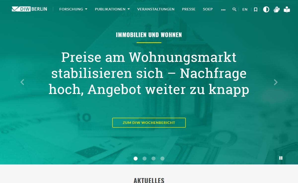 DIW Berlin: Startseite
