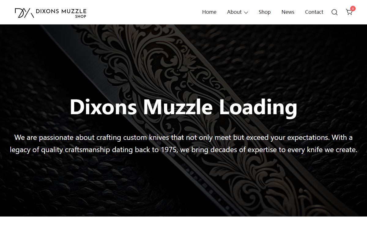 Dixons Muzzle Loading — Custom Knifes Shop