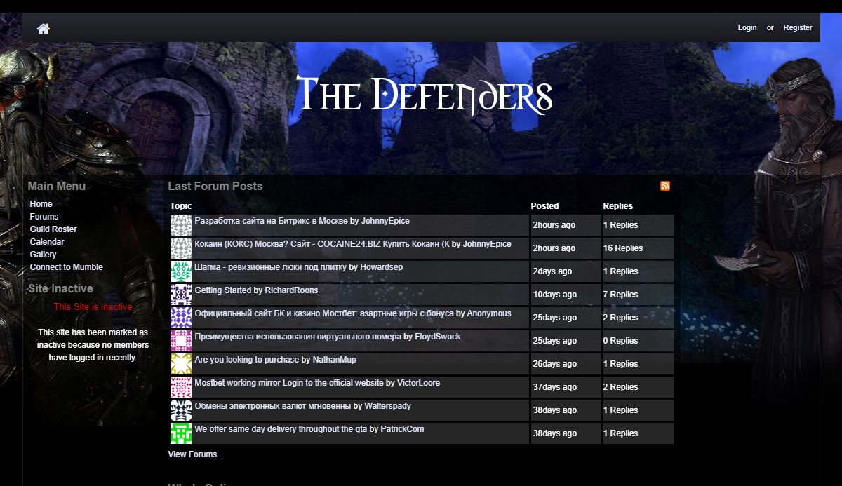 The Defenders - US - Path of Exile - Guild Hosting - Gamer Launch