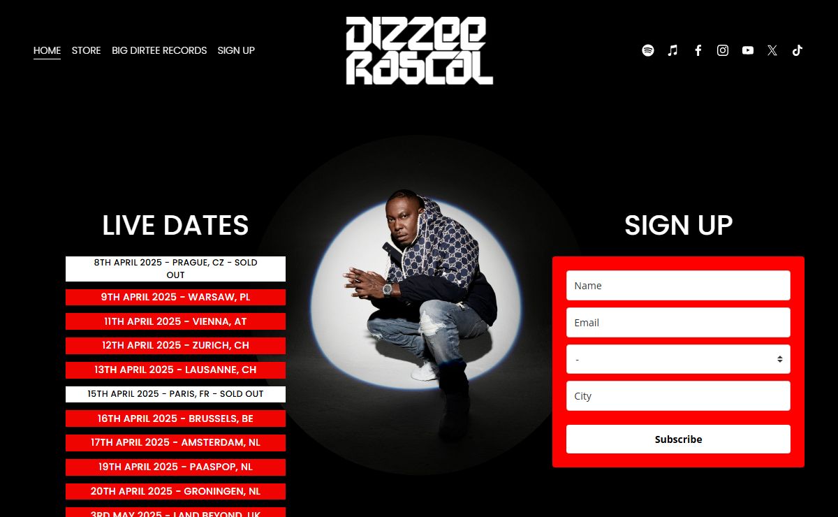 DIZZEE RASCAL