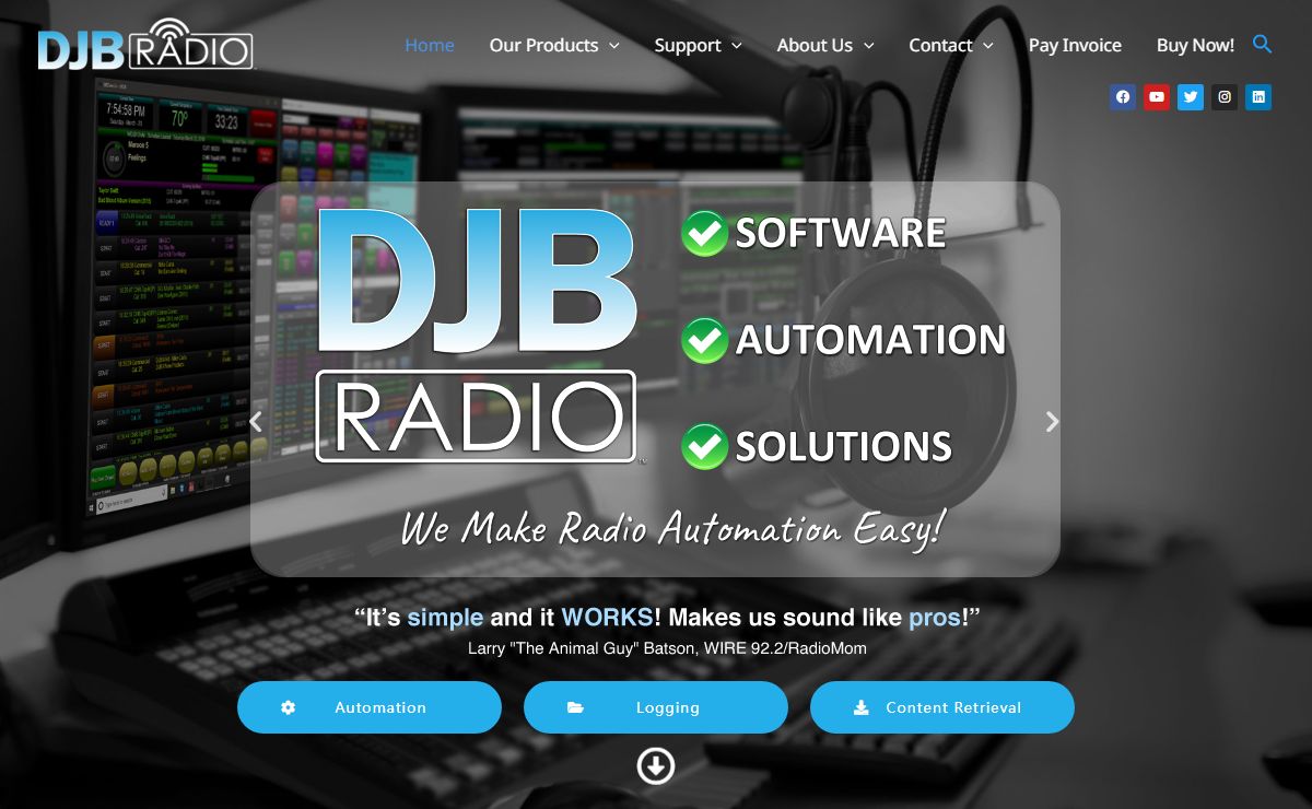 Radio Automation Software - DJB Radio Software Automation Solutions