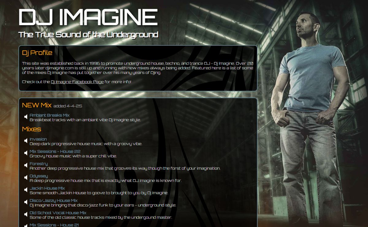 Dj Imagine - The True Sound of the Underground