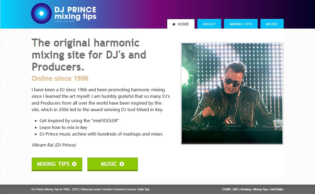 DJ Prince Mixing Tips