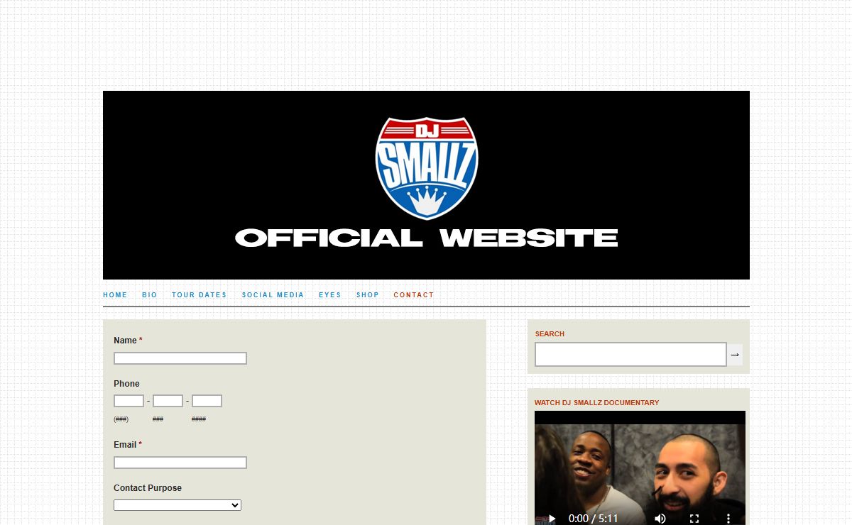 DJ SMALLZ SOUTHERN SMOKE DJ SMALLZ EYES - Contact