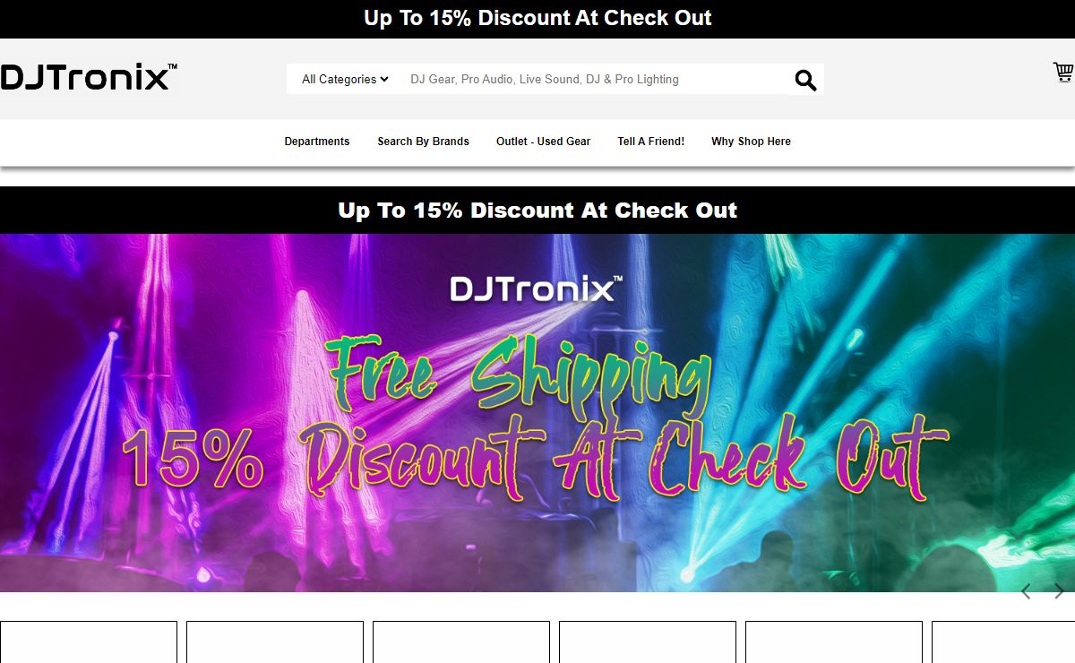 DJ TRONIX - DJ Gear - Live Sound - Pro Lighting - Truss - Pro Audio - Pro Sound - Up to 15% off