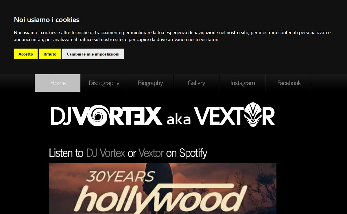 DJ Vortex aka Vextor - www.djvortex.com