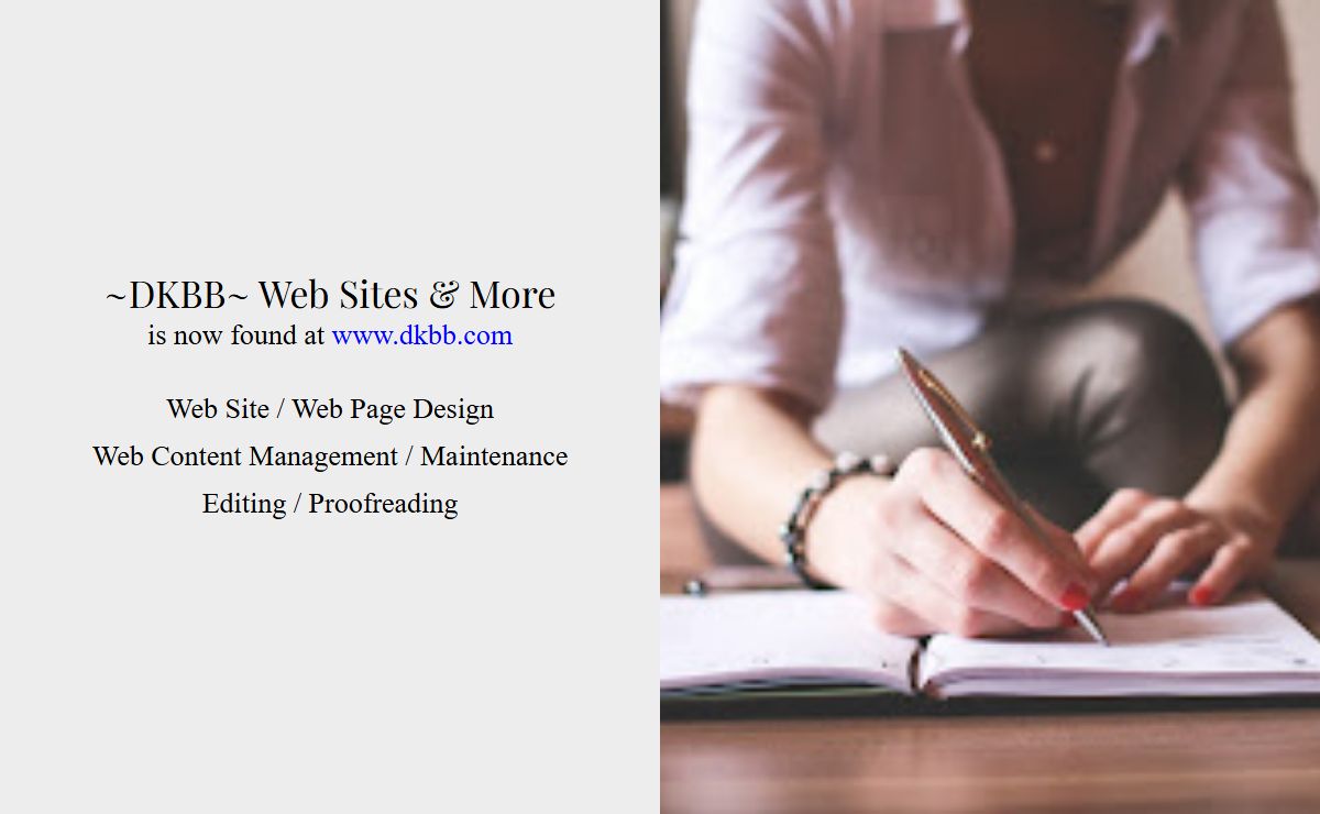 DKBB Web Sites & More