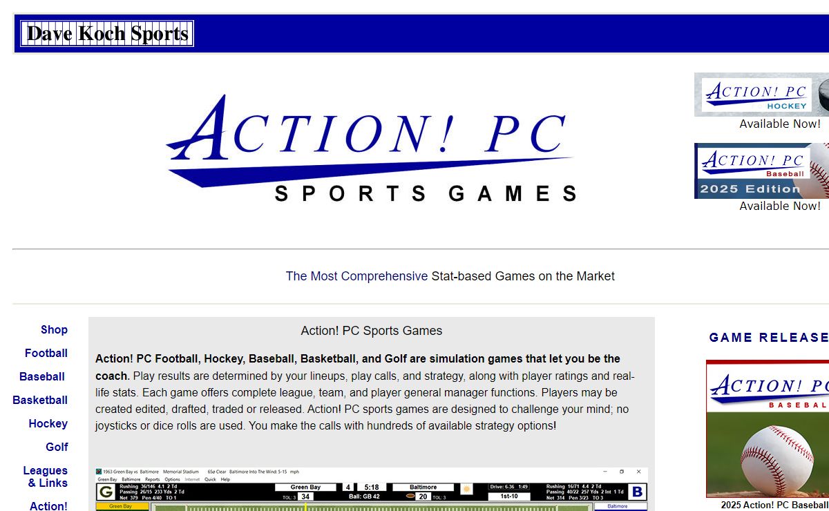 Action! PC Home Page