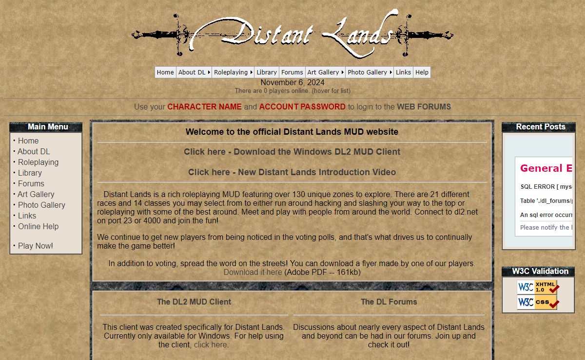 Distant Lands