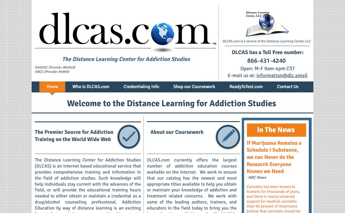 DLCAS.com | Online Addiction Education