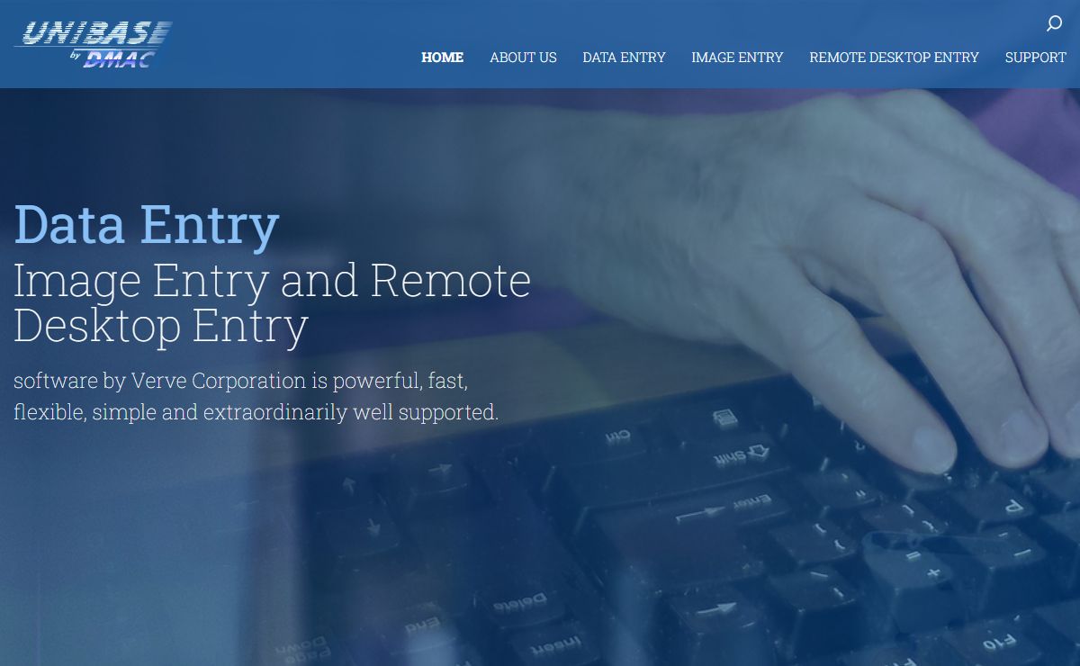 Verve Corporation – data entry image entry OCR data capture scanning