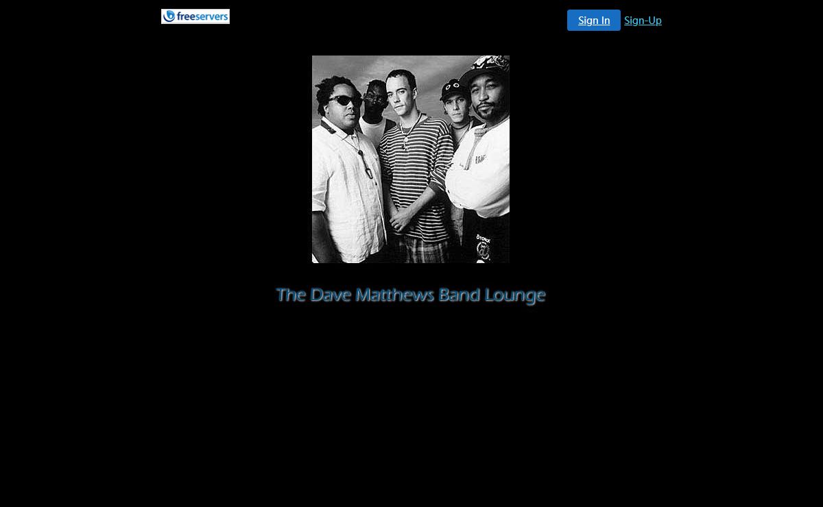 The Dave Matthews Band Lounge