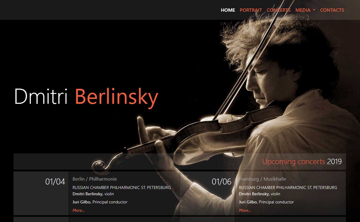 Dmitri Berlinsky - Home