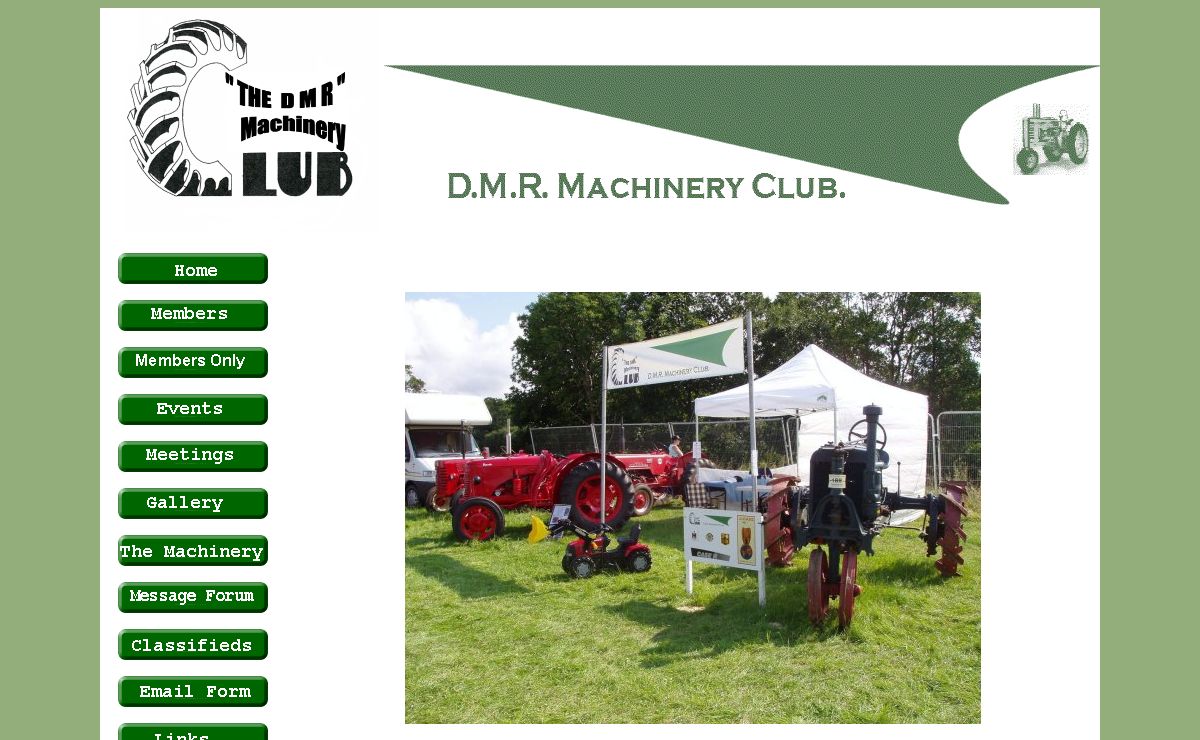 D.M.R: Doncaster, Meltham & Rancine (USA) Machinery & Tractor Club. Fife. Scotland