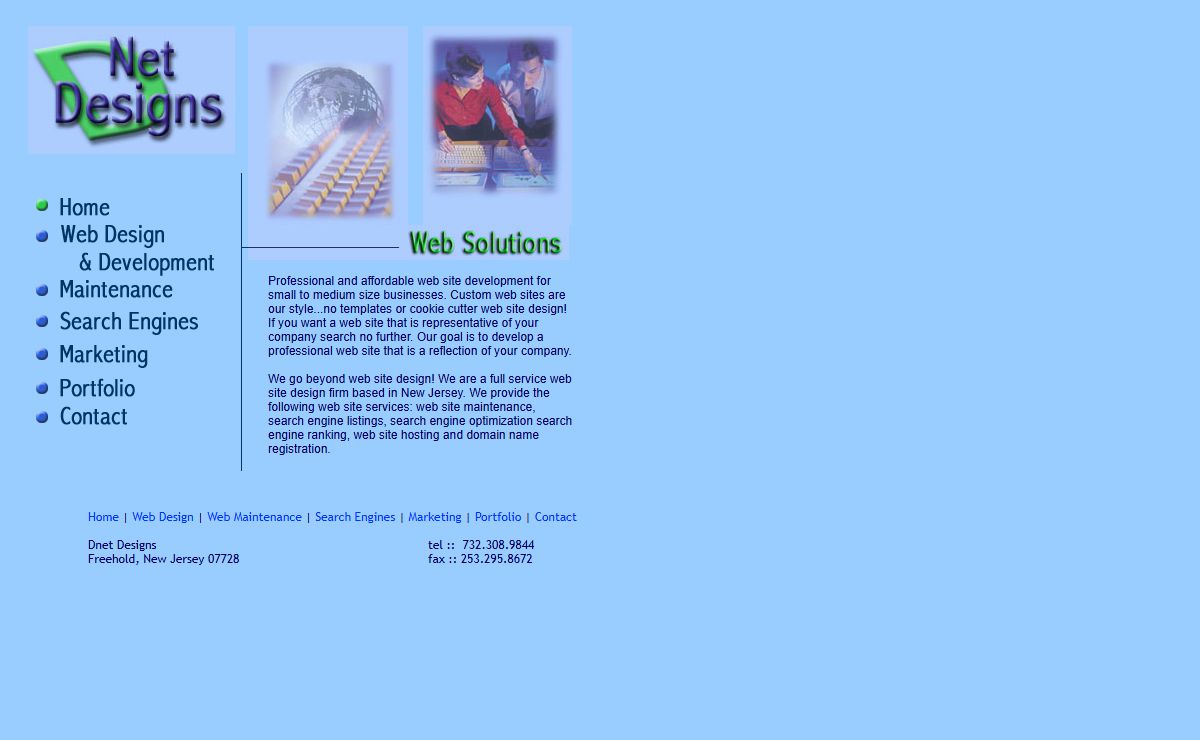 ! ABC Web Solutions | Web Site Design Firm based in New Jersey | Affordable Dependable 732-308-9844