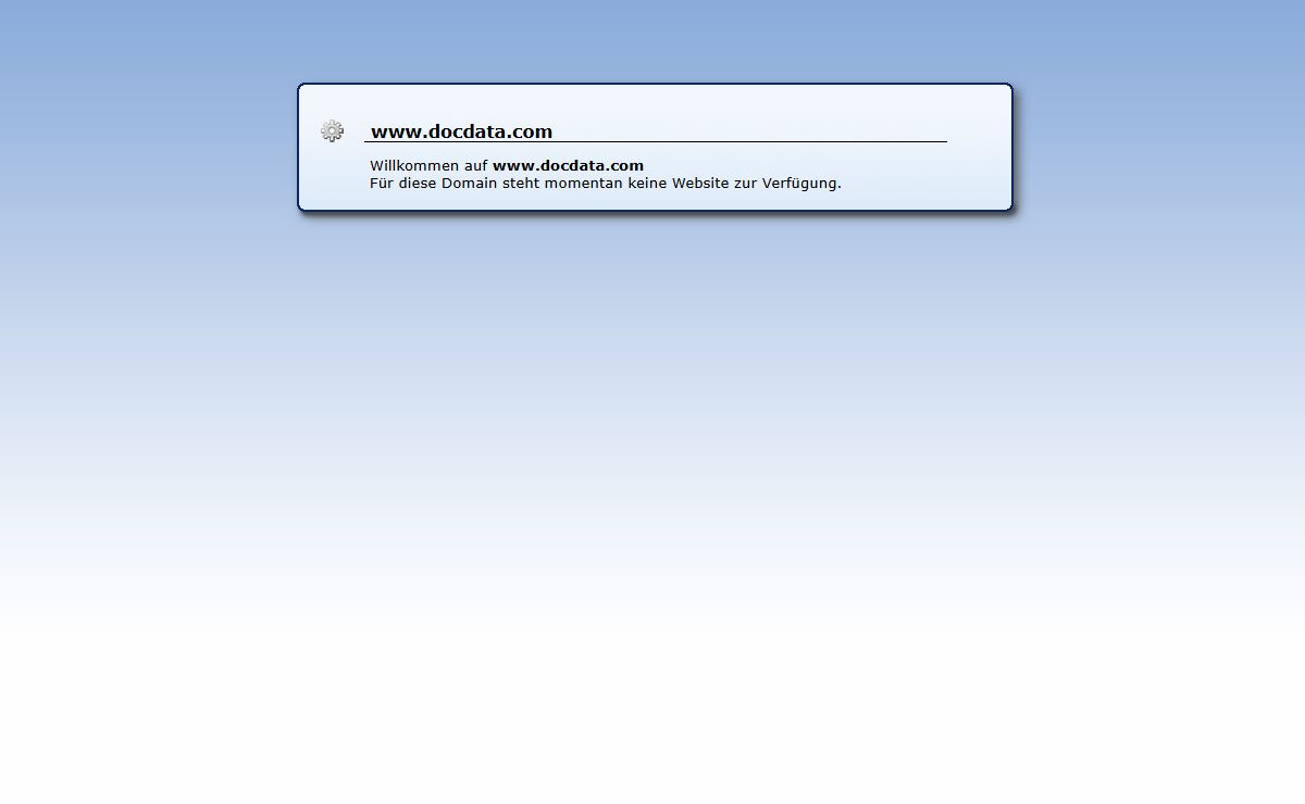 www.docdata.com