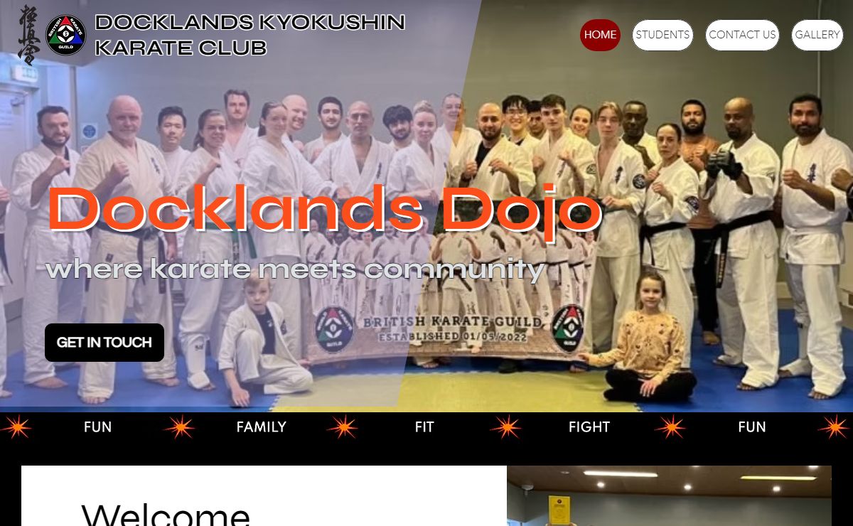 Karate | Docklands Kyokushin Club | London
