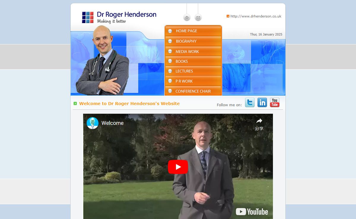 Dr Roger Henderson
