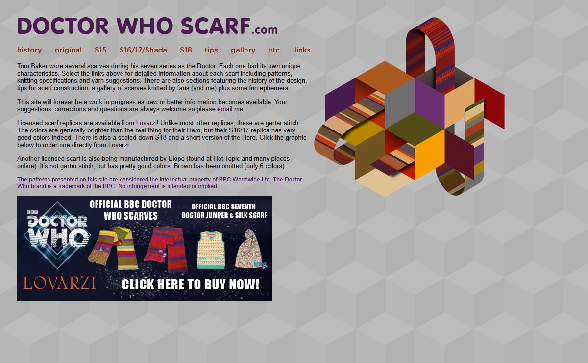 Doctor Who Scarf