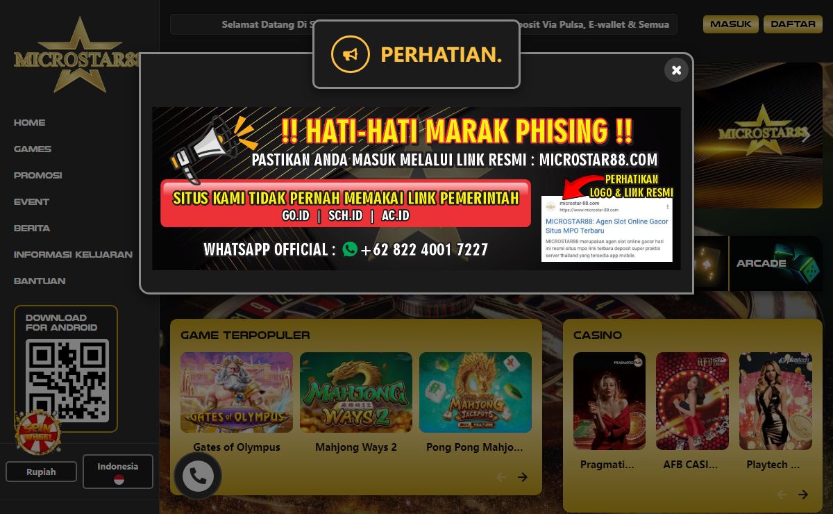 MICROSTAR88: Agen MPO Online 88 Resmi Akreditasi Slot Link Paling Gacor