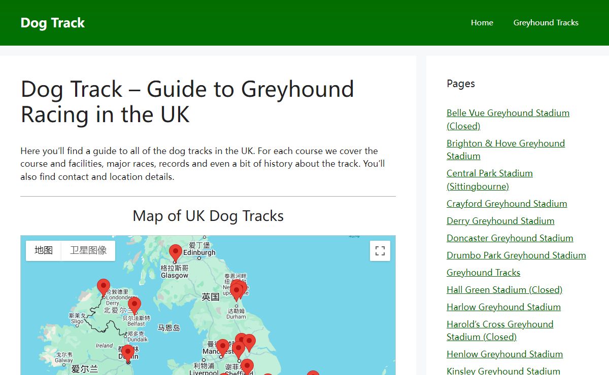 Dog Track – Guide to Greyhound Racing in the UK - Dog Track