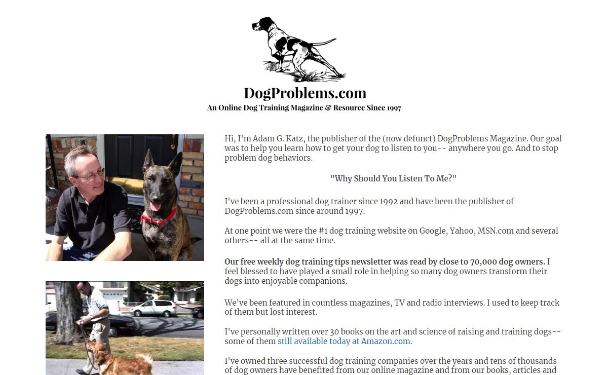 DogProblems.com – Please bare with us. We're transitioning this site to a new format.