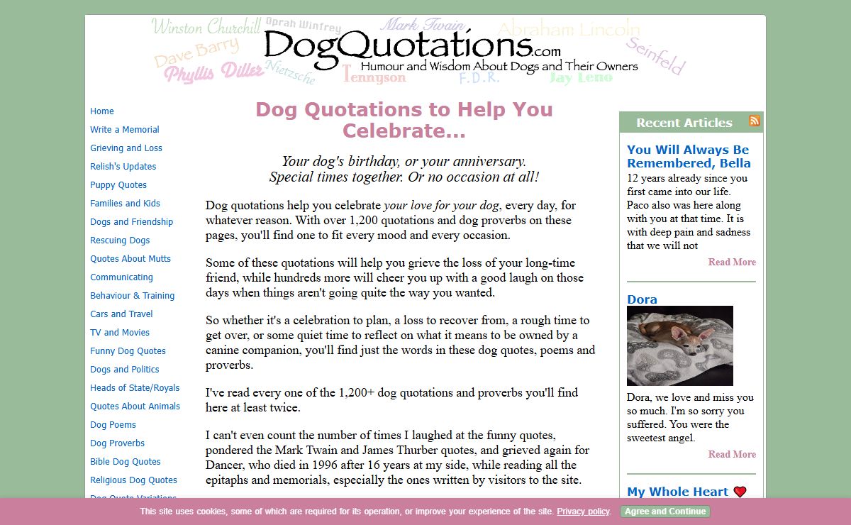 Dog Quotations to Celebrate Any Occasion